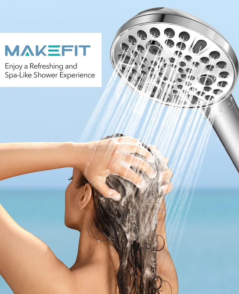 HydroPure Douchekop – 10 Standen & Mineralen Filter Handdouche | Ymonde
