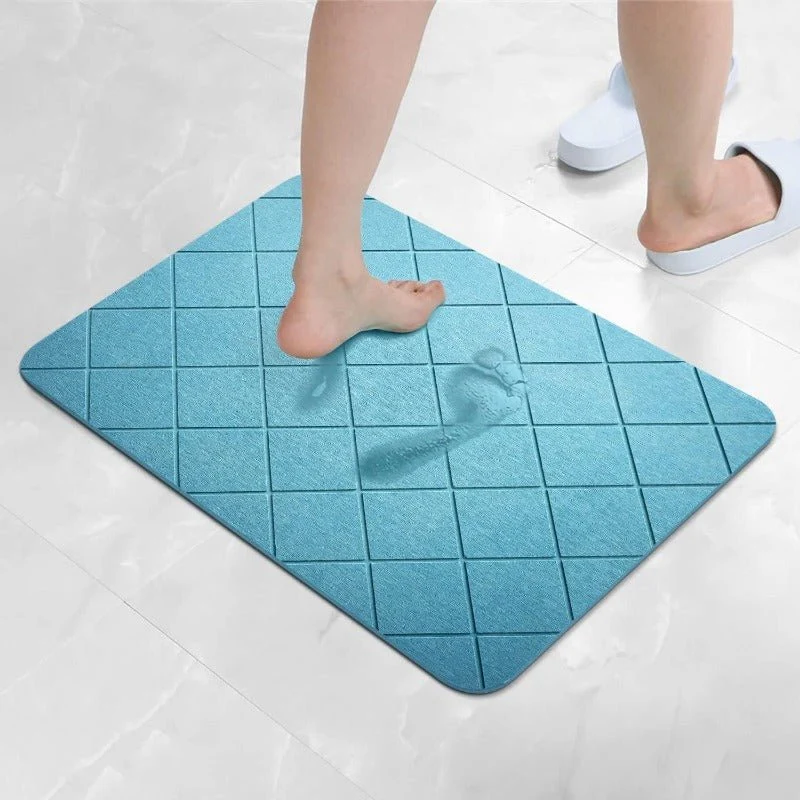 WaveSoft Badmat - Golven Patroon Antislip 50x80 CM | Ymonde