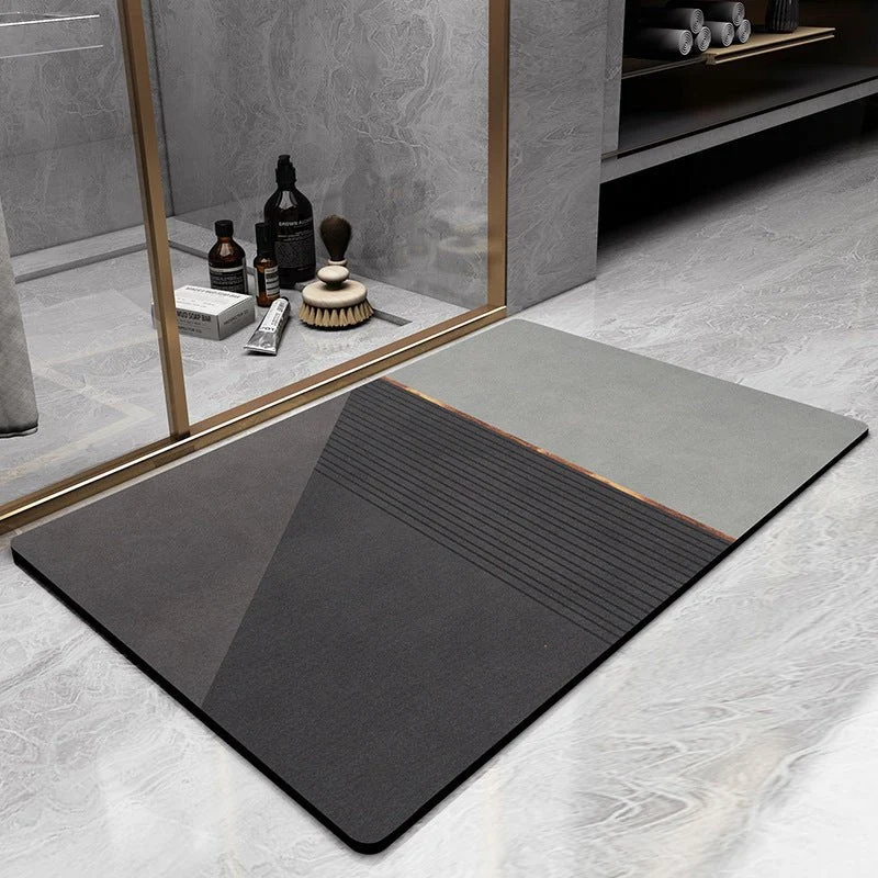 PatternSoft Badmat - Modern Patroon Antislip 50x80 CM | Ymonde