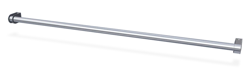Barre d'appui inox murale horizontale main courante