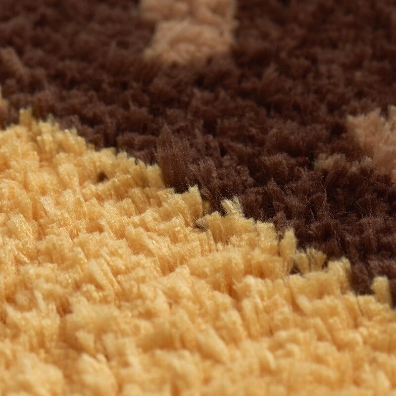ChestnutSoft Badmat - Kastanje Vorm Antislip Zacht | Ymonde