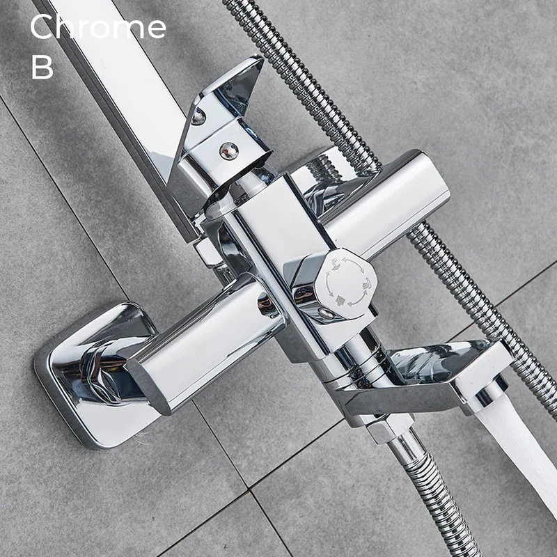 NordicRain Doucheset - Regendouche Handdouche Modern | Ymonde