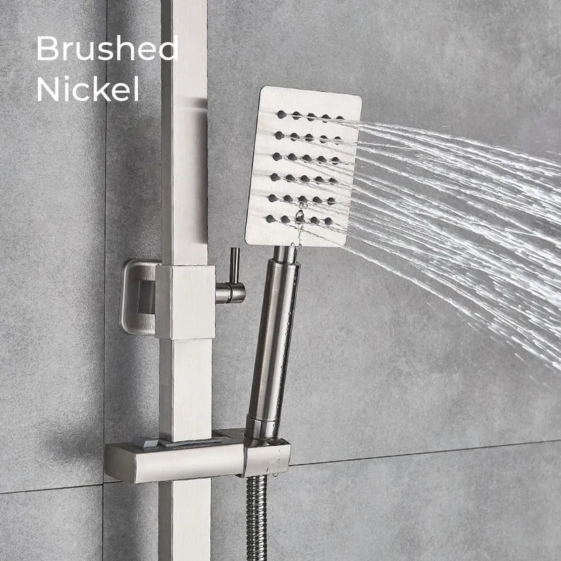 NordicRain Doucheset - Regendouche Handdouche Modern | Ymonde