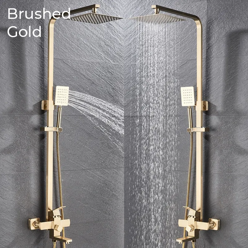 NordicRain Doucheset - Regendouche Handdouche Modern | Ymonde