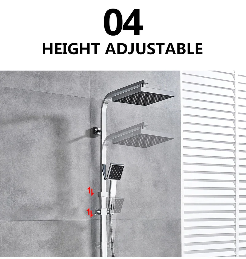 NordicRain Doucheset - Regendouche Handdouche Modern | Ymonde