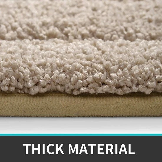 CloudComfort Badmat Beige 40×60 cm – Ultra‑Zacht & Antislip