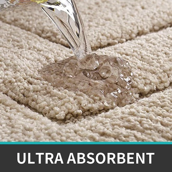 CloudComfort Badmat Beige 40×60 cm – Ultra‑Zacht & Antislip