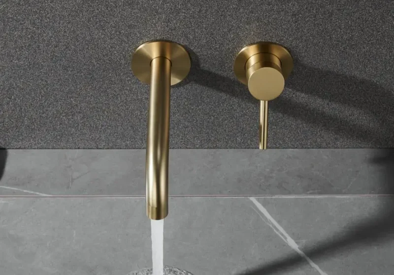 Luxe RVS Inbouw Wandmengkraan - Warm En Koud Water Badkamerkraan | Ymonde