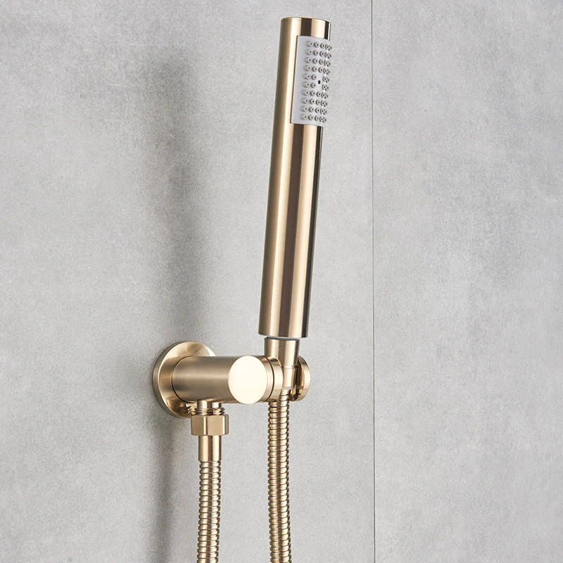 Inbouw Regendouche Set Met Handdouche Messing Douchekraan Geborsteld Goud | Ymonde