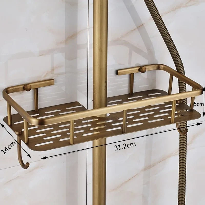 Thermostatische Bronze Regendouche Messing Douchekraan Met Handdouche | Ymonde