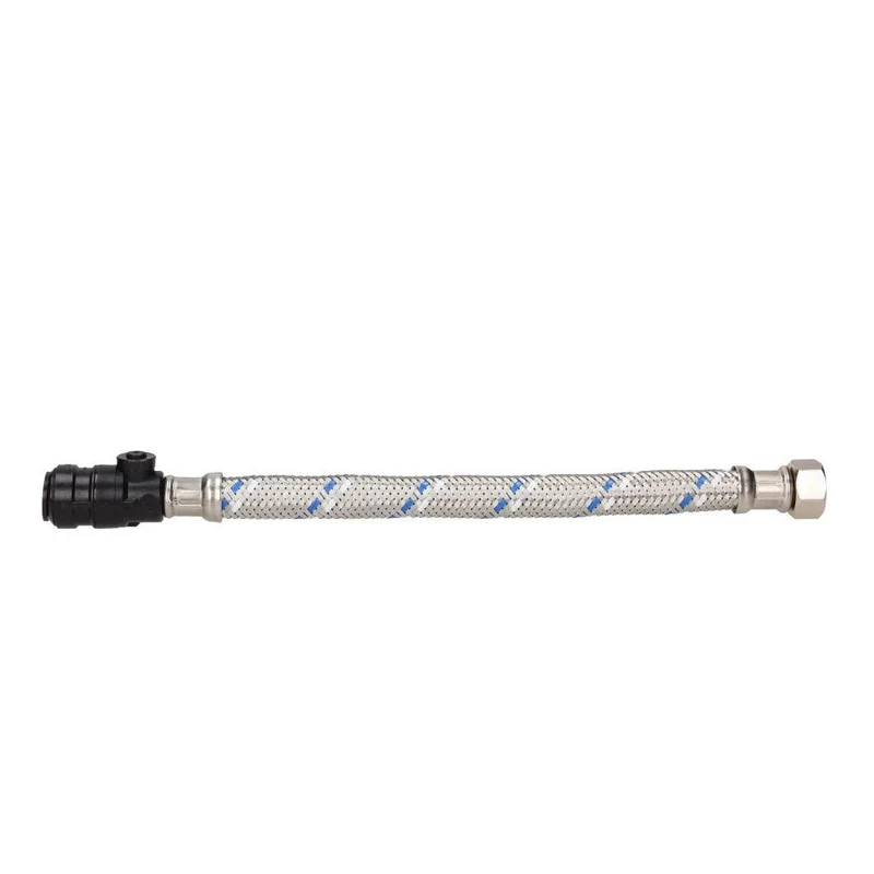 Think-A-Flex Push-fit 15 mm X 1/2" Flexible Tap Connector c/w ISO