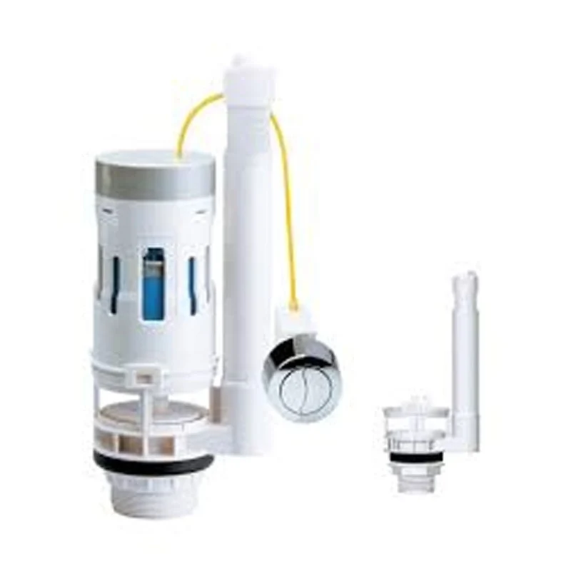 FlushDaddy Push Button Dual Flush Valve c/w 1.1/2" and 2" Outlet