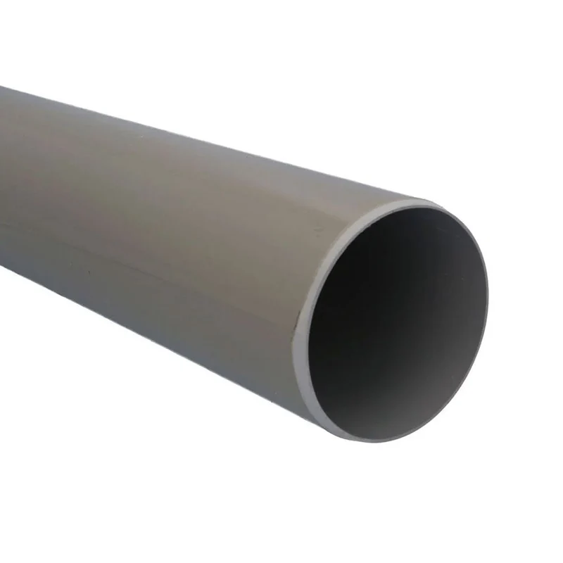 Davant 110mm x 3 Metre Plain Ended Soil Pipe