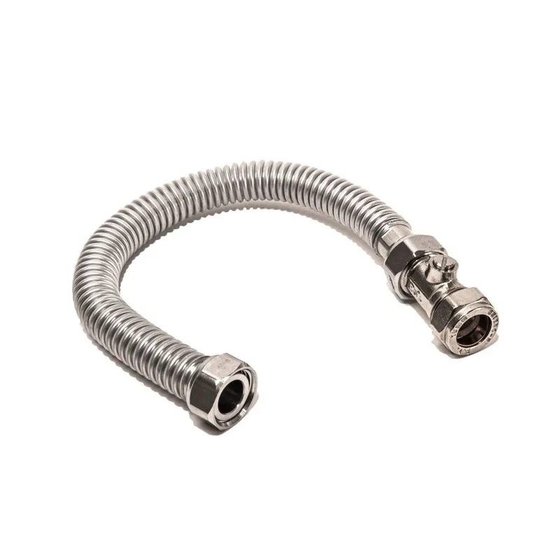 Ridgeline 15mm ISO x 1/2" Female Full Bore Flexible Connector
