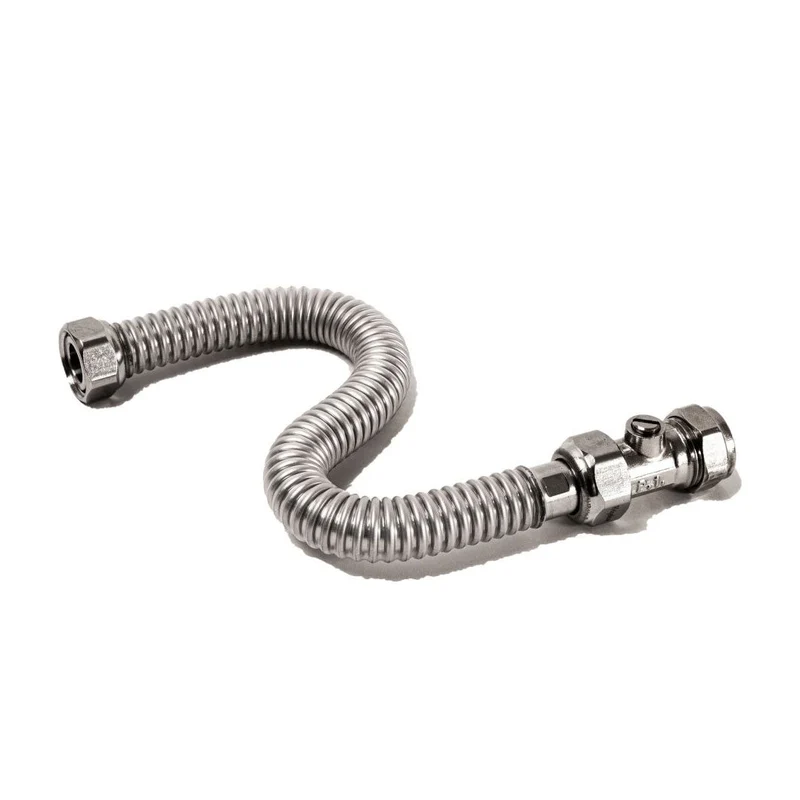 Ridgeline 15mm ISO x 1/2" Female Full Bore Flexible Connector