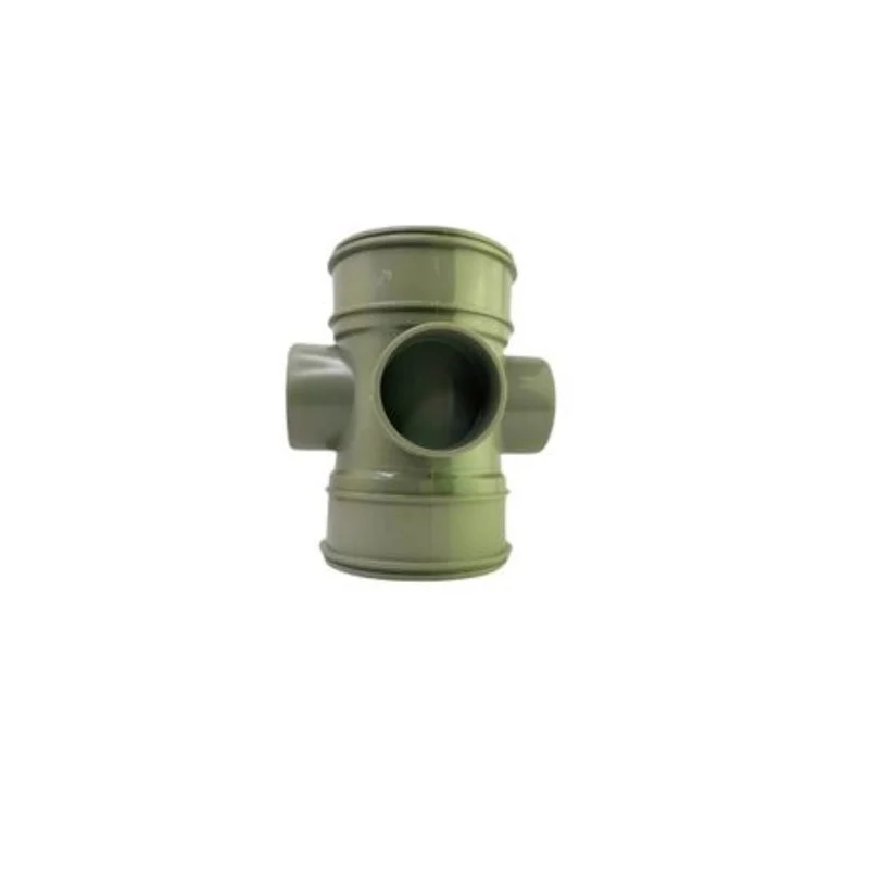 Davant 110mm x 63mm Solvent Weld Black Soil Double Socket Short Boss Pipe Connector
