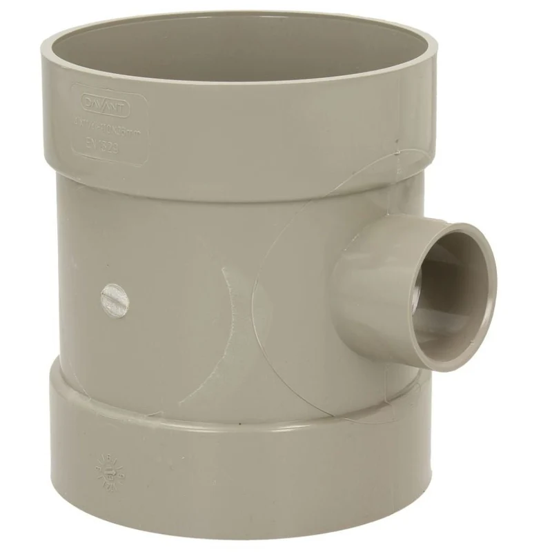 Davant 110mm x 32mm Solvent Weld Soil Double Socket Boss Connector