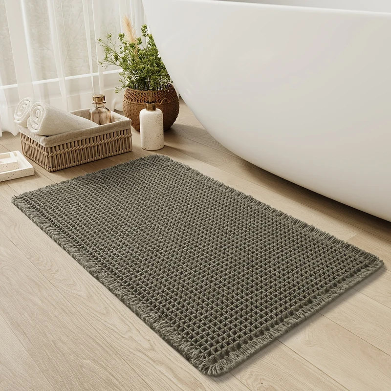 Waffly Badmat – Wafelstructuur & Comfort | Ymonde