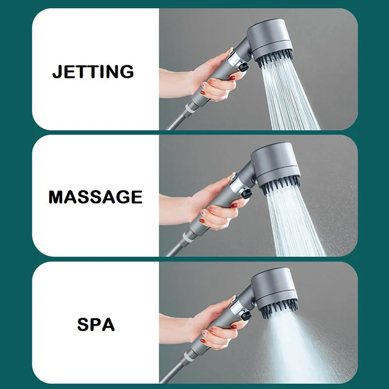 Ecojet Massage Douchekop – Krachtige Stralen & Filtercomfort | Ymonde ©