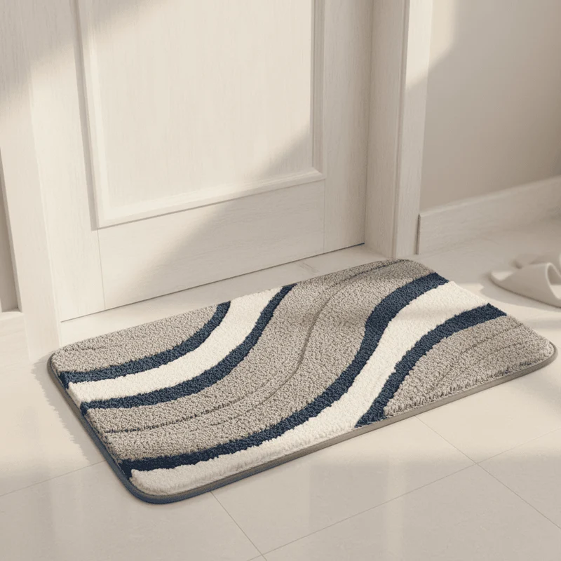 Eco-vriendelijke Microfiber Badmat – Snel drogend & super absorberend