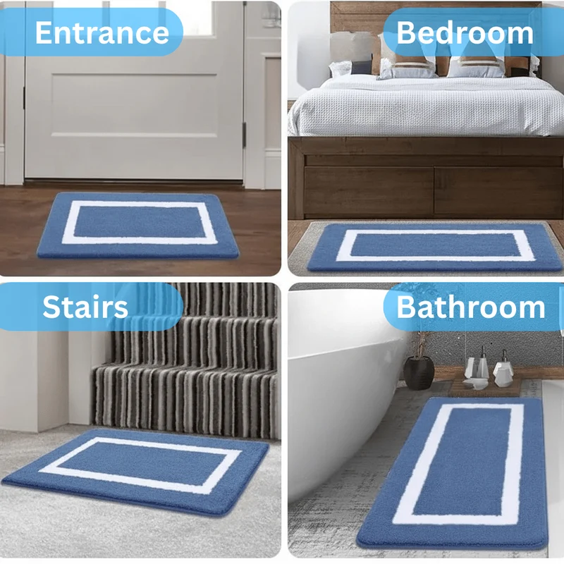 Zachte Anti-Slip Mikrofiber Badmat – Comfortabel & Stijlvol | Ymonde®