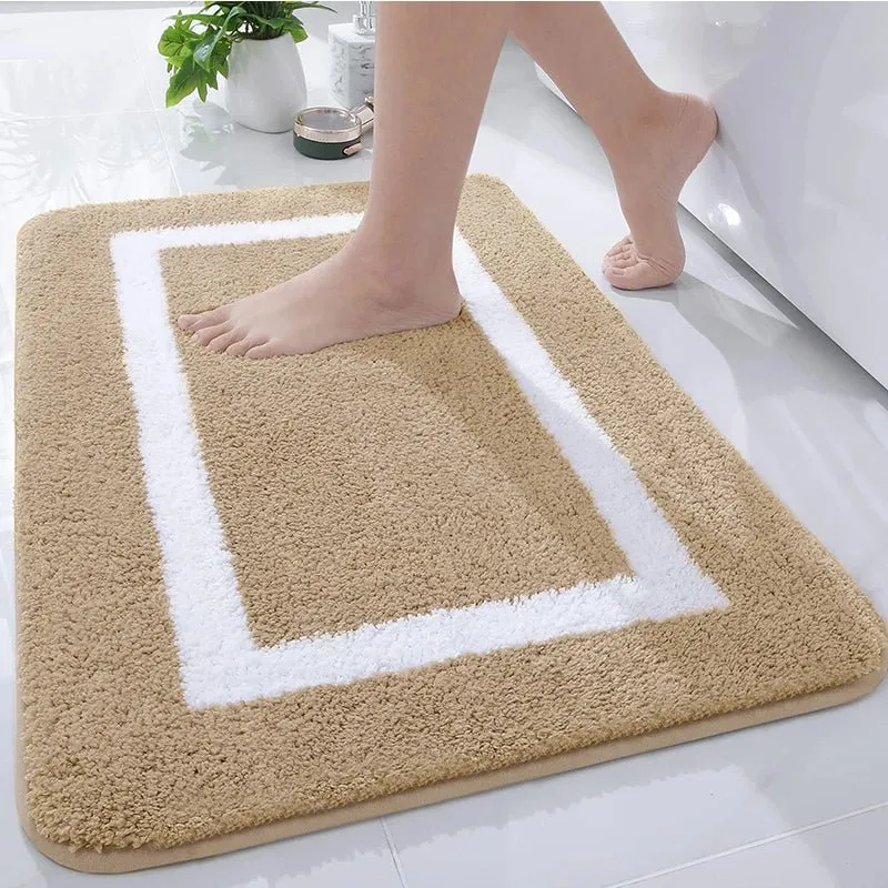 Zachte Anti-Slip Mikrofiber Badmat – Comfortabel & Stijlvol | Ymonde®