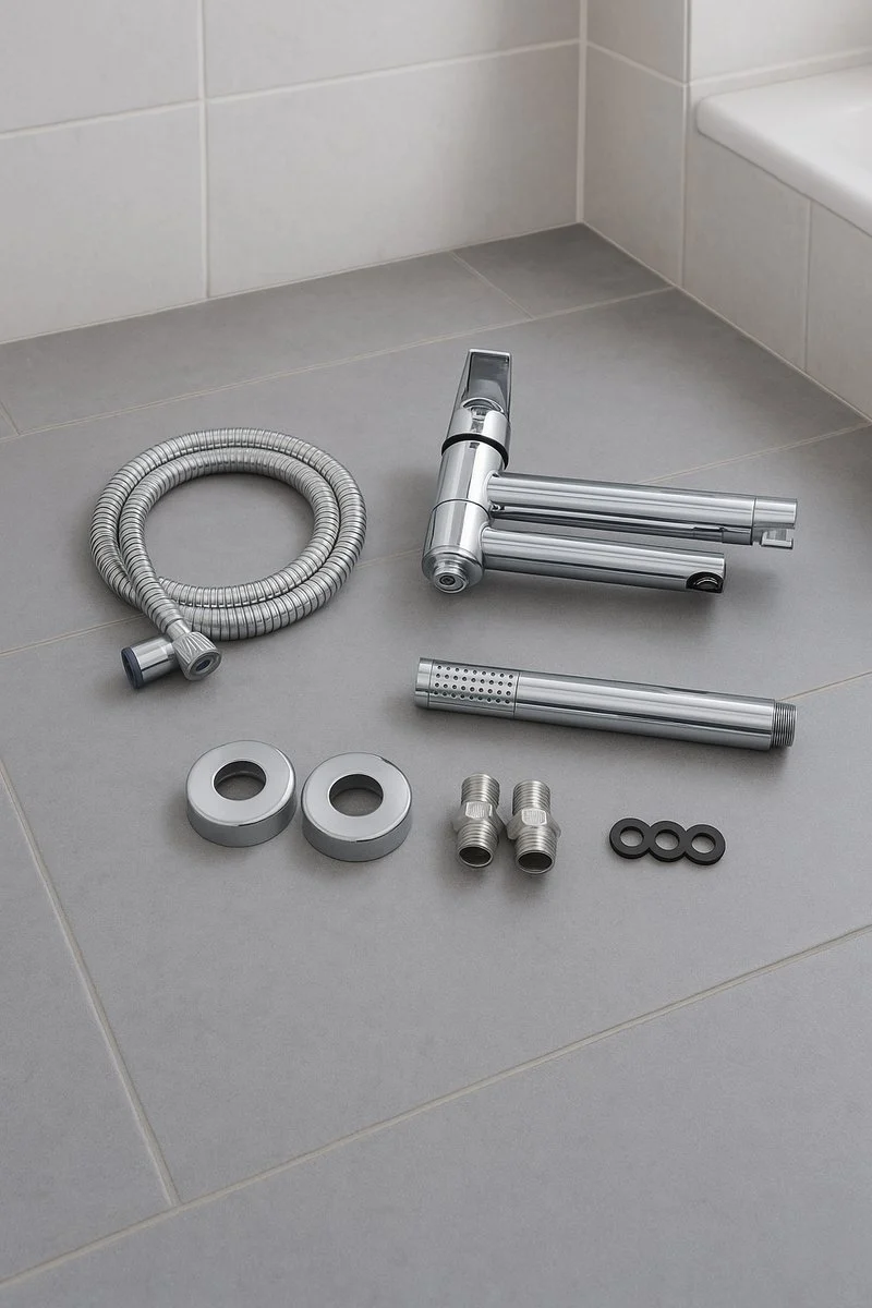 Hogedruk Doucheset – Energiezuinige Handdouche – Krachtige Waterstraal – Chroom