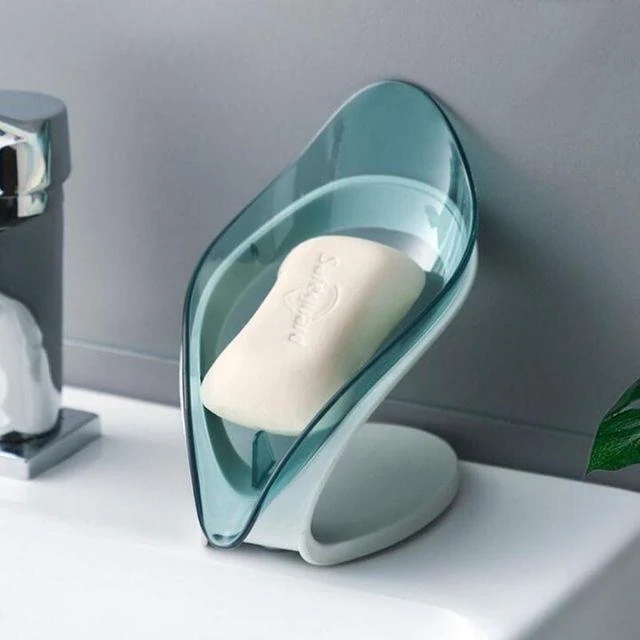 Porte savon feuille antidérapant pour évier