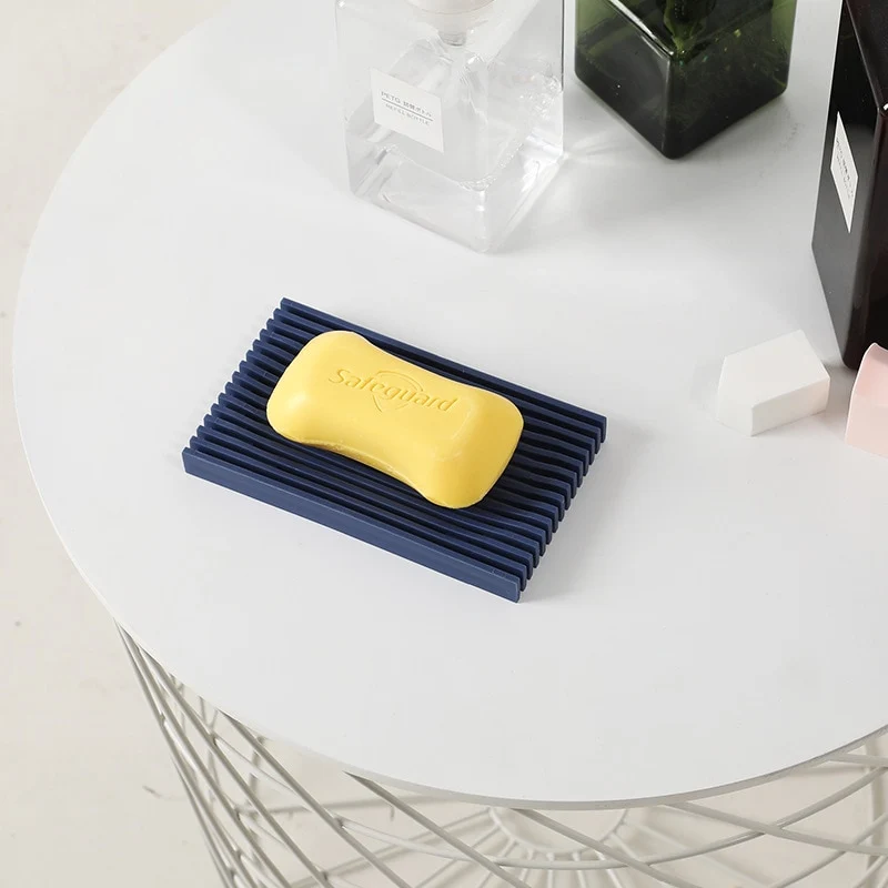 Porte savon silicone grille
