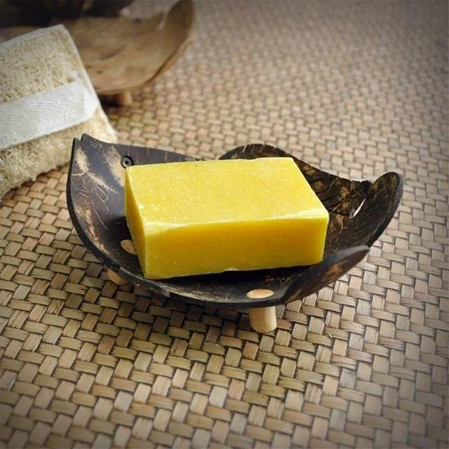 Porte savon noix de coco poisson