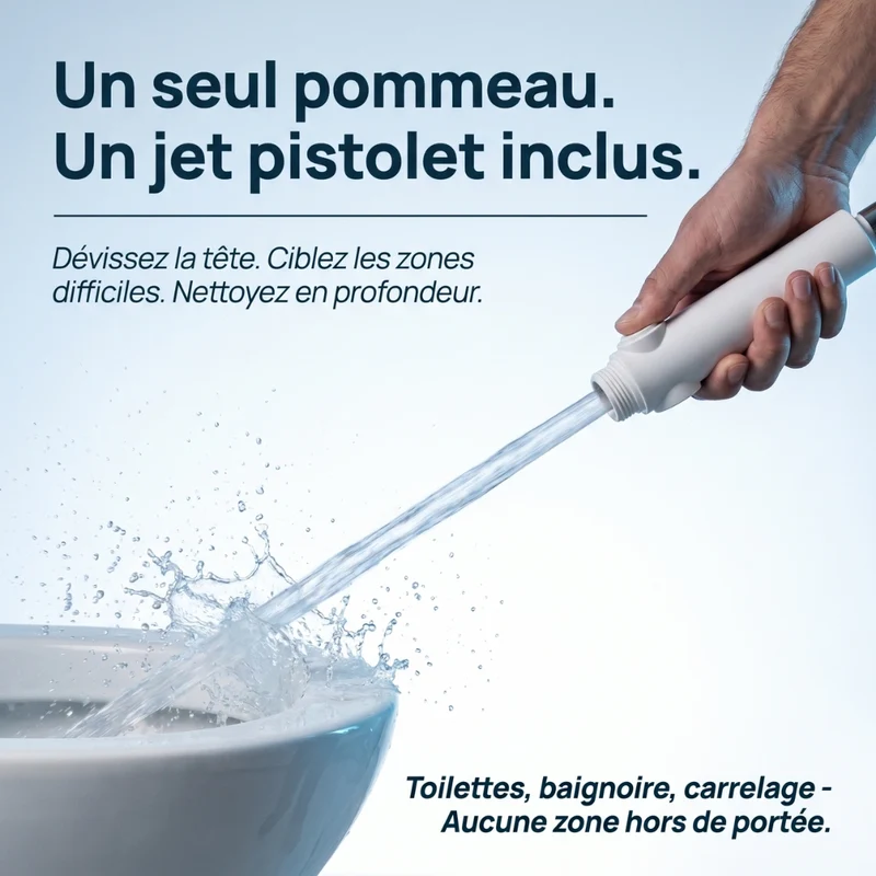 Pommeau de douche brumisateur économique