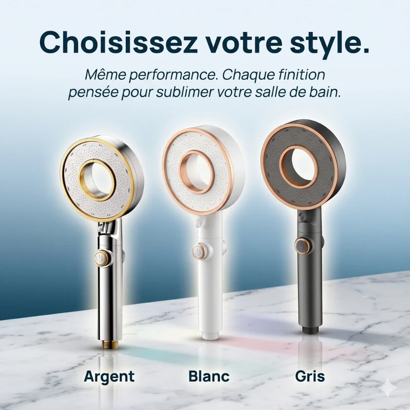 Pommeau de douche brumisateur économique