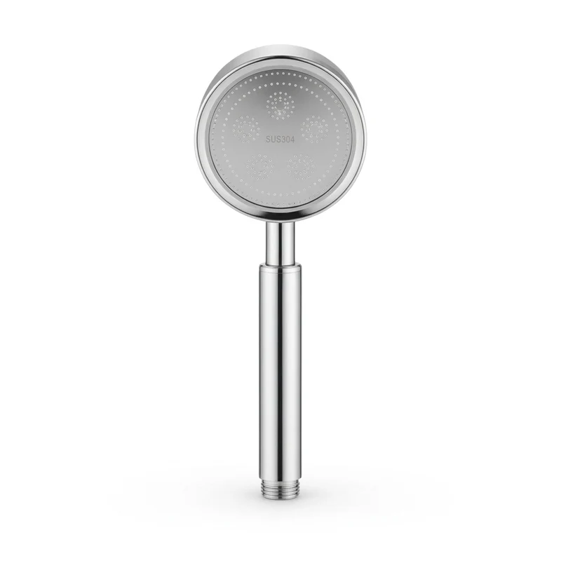 Pommeau de douche haute pression en acier inoxydable
