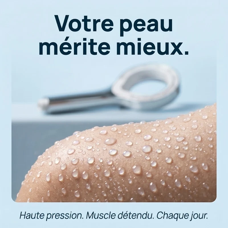 Pommeau de douche spa haute pression