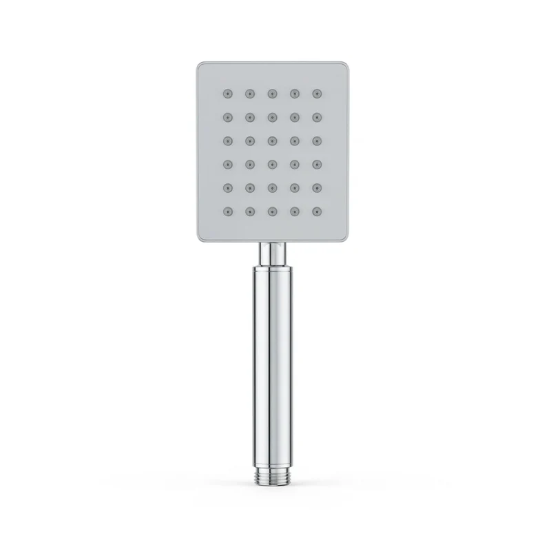 Pommeau de douche carré en acier inoxydable