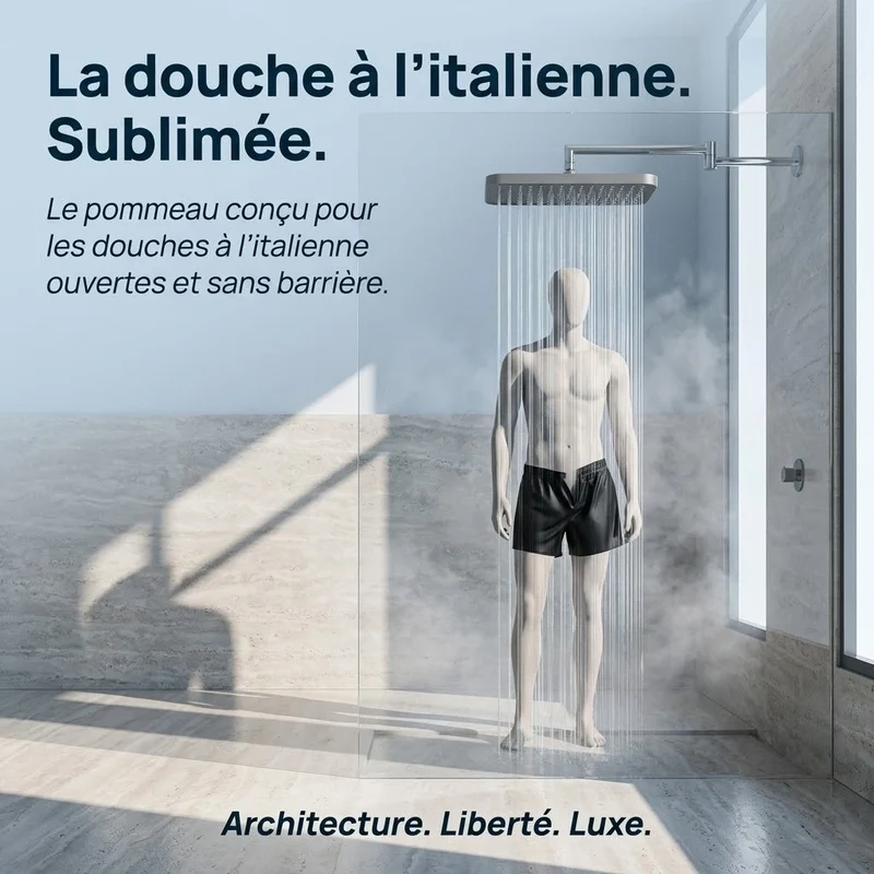 Pommeau de douche italienne haute pression