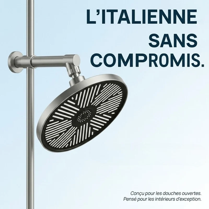 Pommeau de douche italienne à spirale