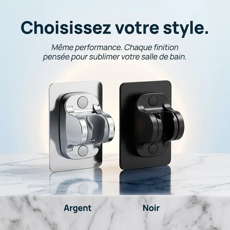 Support de douche auto-adhésif