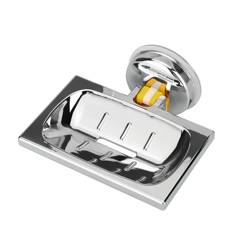 Porte savon mural en inox - Fixation ventouse