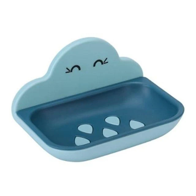Porte savon mural nuage pour enfant