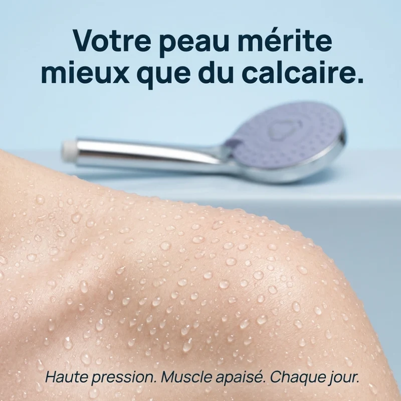 Pommeau de douche haute pression avec buse
