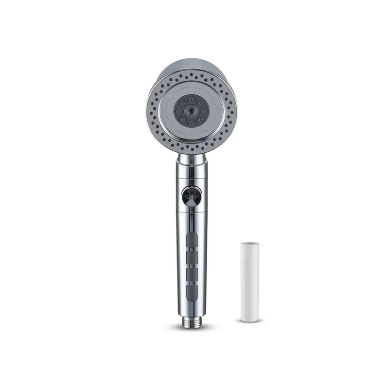 Pommeau de douche anti calcaire jet puissant