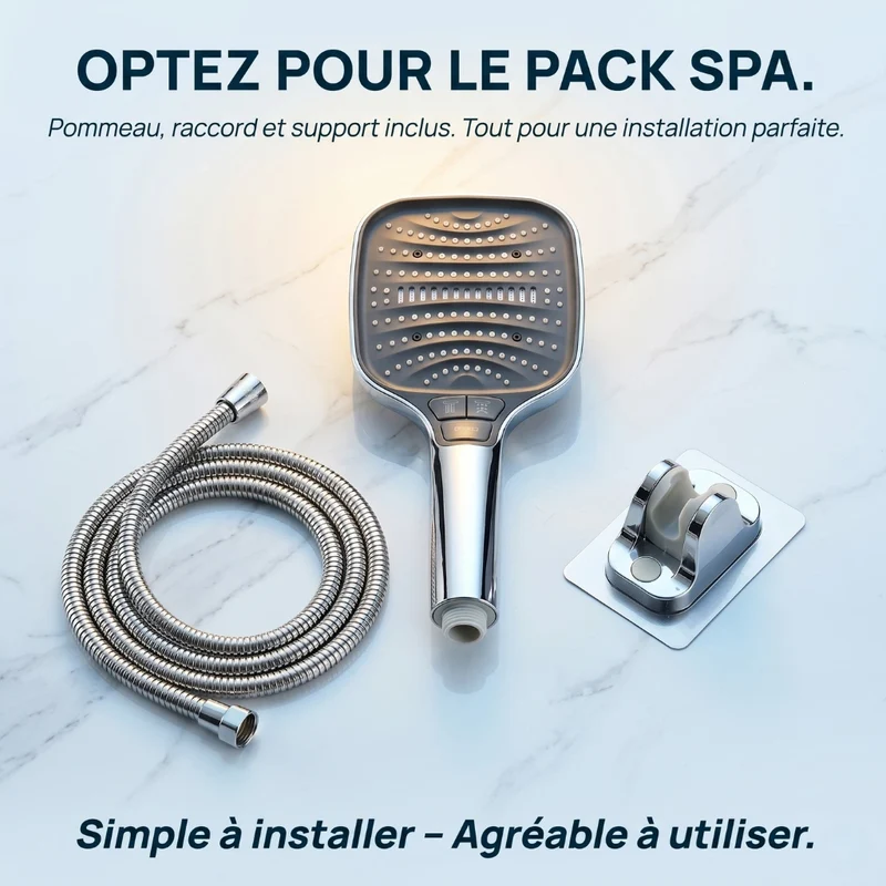 Pommeau de douche multifonctionnel à haute pression