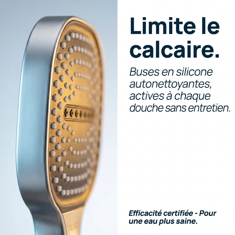 Pommeau de douche haute pression avec filtre