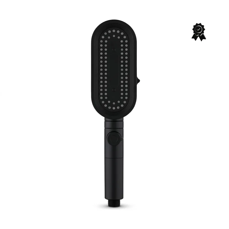 Pommeau de douche noir à filtre