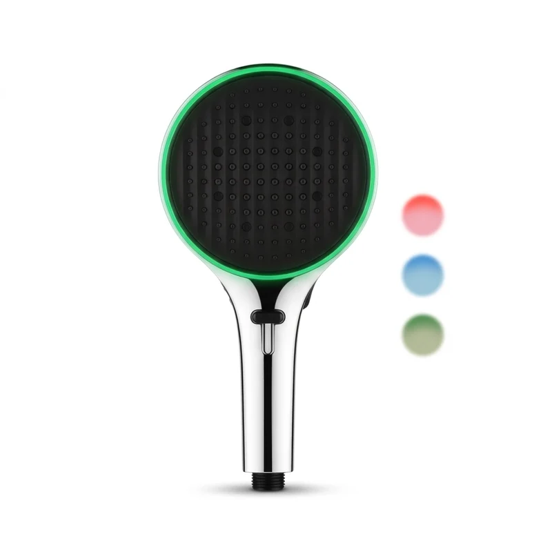 Pommeau de douche lumière ambiante led