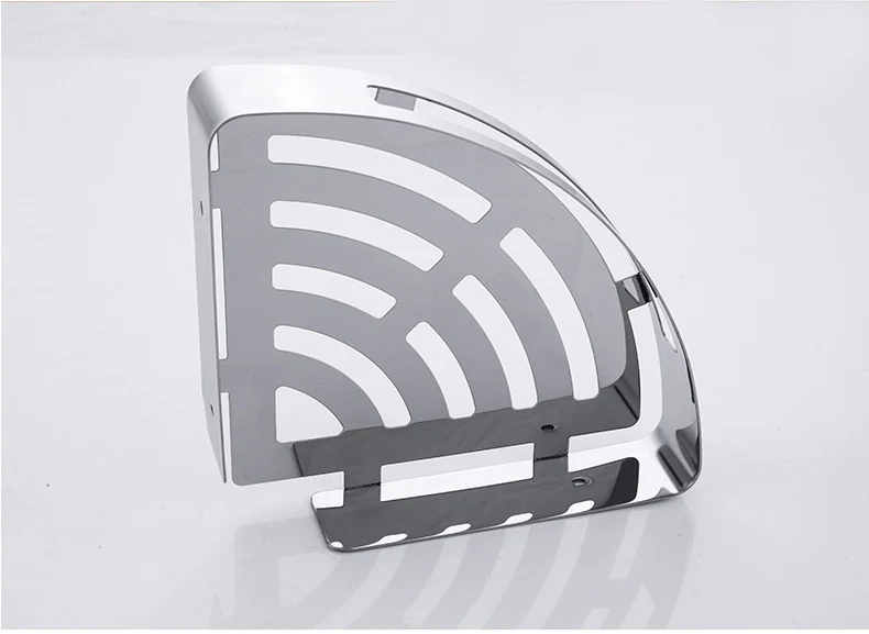 Etagère de douche à angle chromée