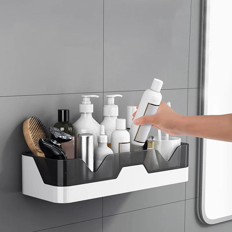 Étagère de douche murale design sans perçage