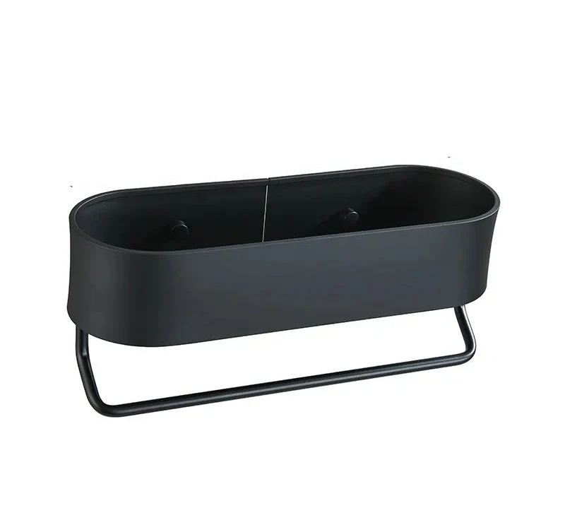 Etagère de douche murale avec porte serviette