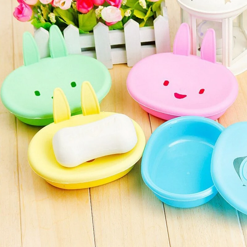 Porte savon douche lapin pour enfant